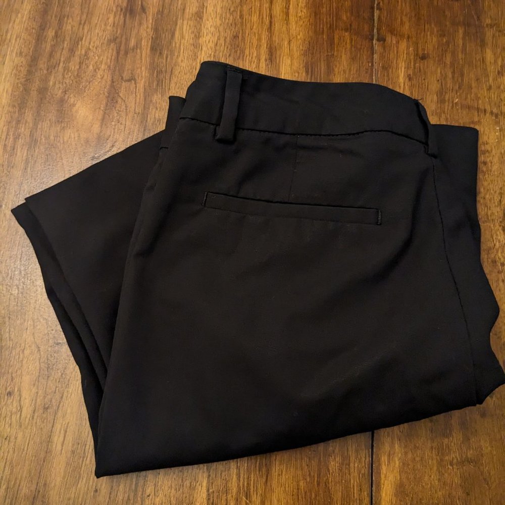 Black slacks